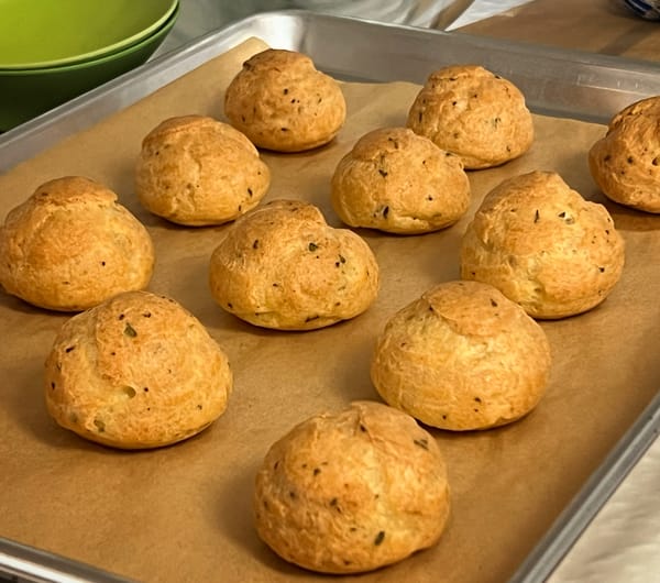 Gruyère Gougères